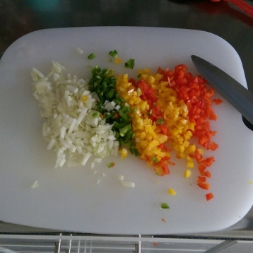 Orez curry cu legume şi piept de pui